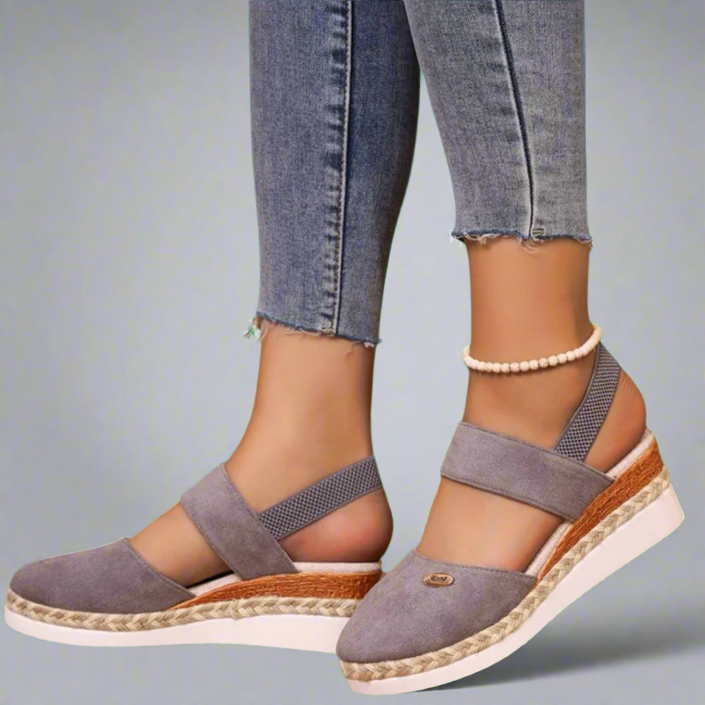 Gitta | Plus-Size Wedge Sandalen – Komfortabel und Vielseitig