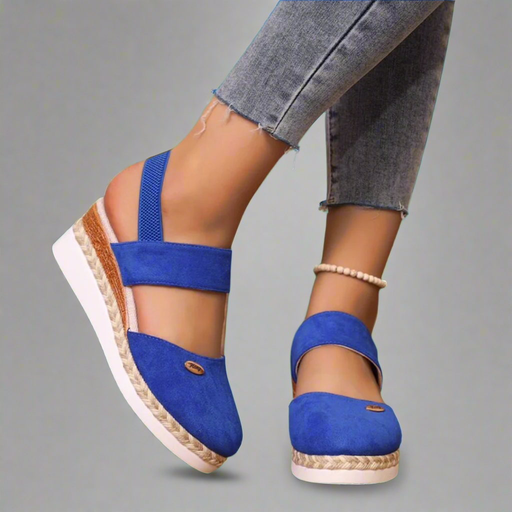 Gitta | Plus-Size Wedge Sandalen – Komfortabel und Vielseitig